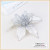 Silver white Christmas flower wholesale flower decoration simulation simulation