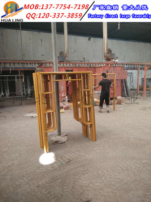 [factory direct sales] export Middle East Africa construction mobile ladder ladder ladder pedal