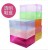 Transparent Shoe Box Candy Color Thickened Clamshell Plastic Shoe Box Girls' Drawer Shoe Box Shoes Storage Box