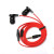 JHL-RE101 In-ear headphones High spring wire with microphone drive-by-wire 4.0 mega bass.