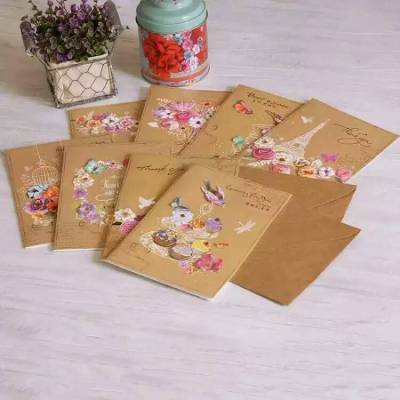 High-end New Flower Case Creative And Exquisite Wish Teacher Greeting Card