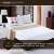 Luxury Hotel Bedding Cloth Product White Cotton Feather-Proof Cloth Bed Protector
