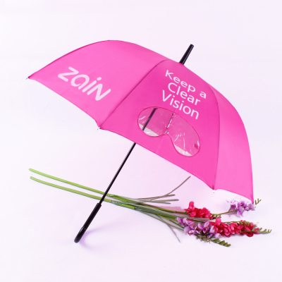 Glasses Transparent Umbrella Window Creative Straight Umbrella Cute Children's Umbrella Umbrella