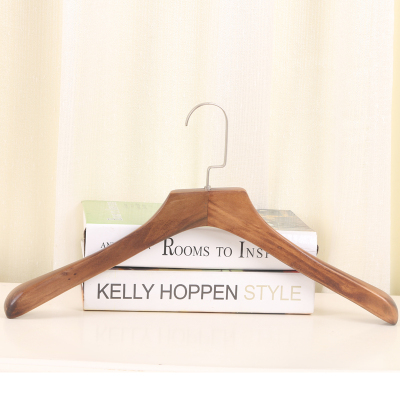 Male style and shoulder wood hanger for the clothes rack of the clothes rack 45CM.