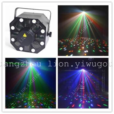 Factory Direct Sales New Strobe Moon Flower Laser Three-in-One Effect Light