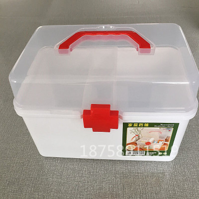 Domestic first-aid kit family medicine chest oversize multi-layer plastic box box box first aid care