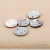 Yibei Ocean Ornament] Shell 11mm Three-Hole Wafer Shell Hand Carved Ornament Accessories