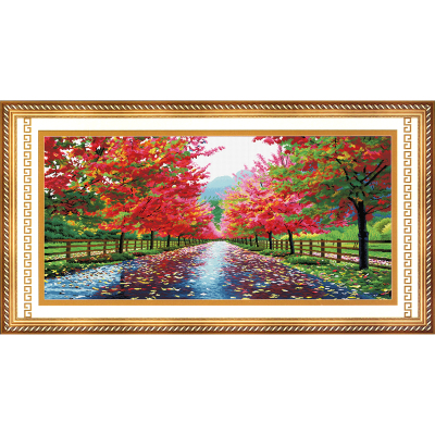 Cross stitch kits crafts exquisite living room full of happiness G0852