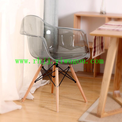 Eames chair / plastic outdoor dining / coffee / leisure chair, conference chair