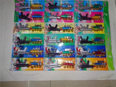 New suction card electronic toys five laser plus rifles