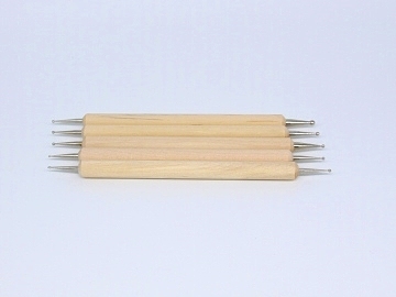Nail Art Rhinestones Picking Pen Nail Painting Pen Set Wood Rod Nail Drill Pin Set