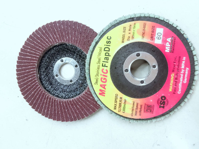 Factory Direct Sales 4-Inch 100*16 Brown Fused Alumina Red Sand Net Cover Louvre Blade Magic