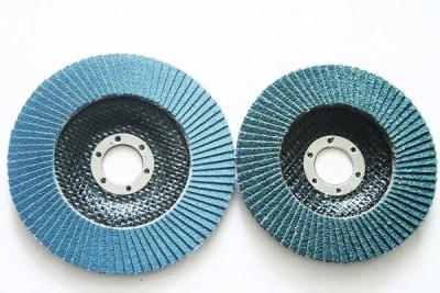 Factory Direct Sales 5-Inch 125*22 Calcined Blue Sand Net Cover Louvre Blade Flap Disc