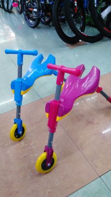 Folding car Mantis children twist car baby tricycles riding car driving car balance toddler yo