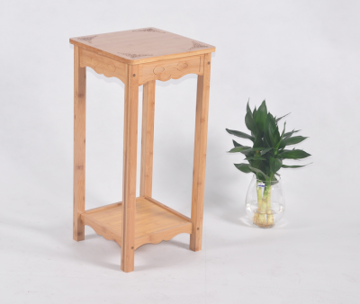 Flower frame furniture storage rack solid wood nanzhu simple indoor furniture small furniture electricity