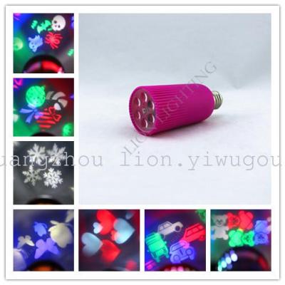 Factory Direct Sales Classic Pattern Holiday Light Led Lamp Four Colors Color Plastics Pattern Light
