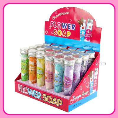 Large aluminum cover SOAP tube SOAP flower flowers fragrance factory direct