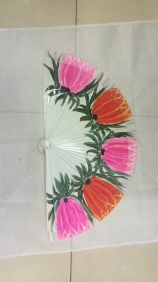 Spain Wooden Craft's Fan Hand Painting