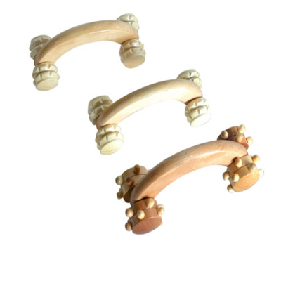 Sold factory direct low price massage wooden beads for seniors-round back
