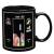 Creative Cup Battery Discoloration Cup Magic Temperature Sensing Magic Mug Ceramic Cup Coffee Cup Fashion Couple's Cups
