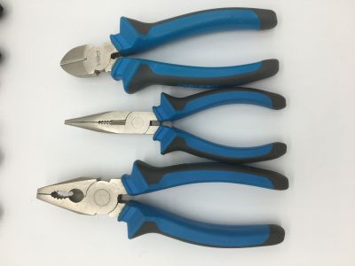 Two-Color Handle Wire Cutter Blue and Gray Handle Wire Cutter Starex Letter Handle Wire Cutter