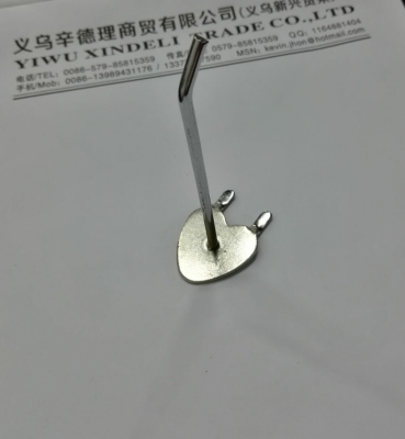 Electroplating Heart-Shaped Hook 15cm