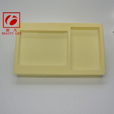 Manufacturers supply cosmetic plastic blister packaging tray large favorably beige plastic blister box