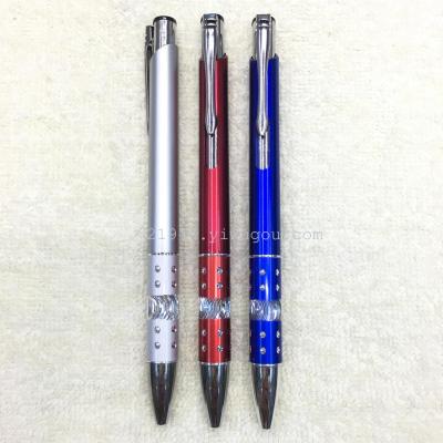 Aluminum ball point pen advertising pen office pen
