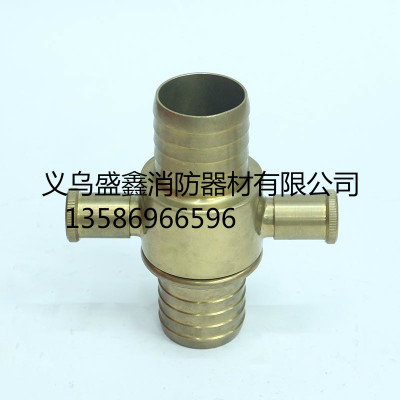 All copper British joint fire hose connection button fire equipment fire equipment