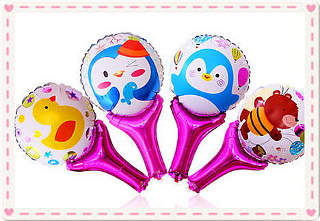 派对用品儿童玩具卡通铝箔手持棒