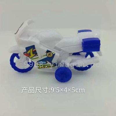 Plastic toy motorbike sticker