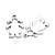 Wire Cutting Small Pendant DIY Bracelet Anklet Necklace Ear Stud Stainless Steel Accessories for Little Girls