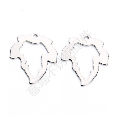 Stainless Steel Small Pendant DIY Bracelet Anklet Necklace Accessories Processing Custom Leaves