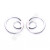 Stainless Steel Small Pendant DIY Bracelet Anklet Necklace Accessories Processing Customized Double Ring