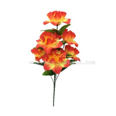 Qingming grave worship Buddha Memorial Cemetery for flower decoration supplies wholesale 7 head of kapok