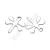 Stainless Steel Small Pendant DIY Bracelet Anklet Necklace Ear Stud Accessories Processing Customized Dragonfly