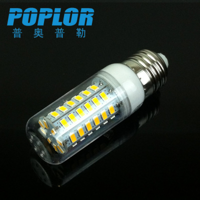 5W / LED corn lamp / 5730 chip  56pcs / high light  / 220V/110V / LED bulb with cover / energy saving /E27/B22