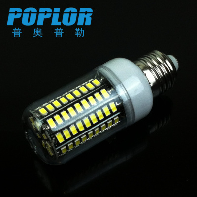 9W / LED corn lamp / 5730 chip  100pcs / high light  / IC constant current / 85-265V / LED bulb with cover / E27/B22