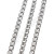 304 Stainless Steel Chain Flower Basket Chain Bracelet Anklet Necklace Ornament Chain Accessories