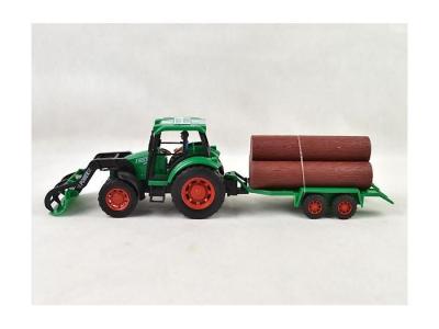 Children's puzzle toys wholesale inertia trailer farmer car tow wood bar p cover 797-4