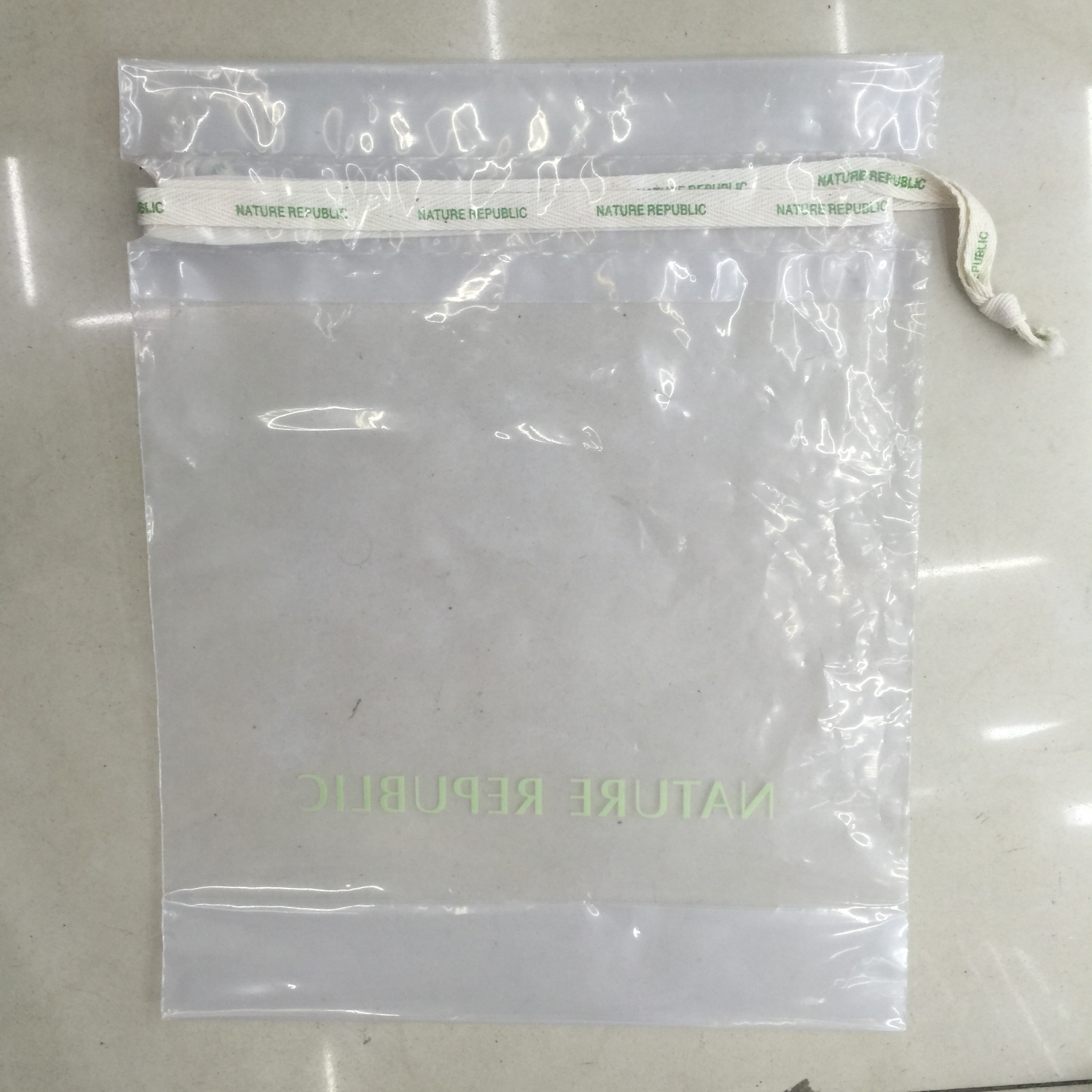 印刷EVA-PE拉绳包装袋