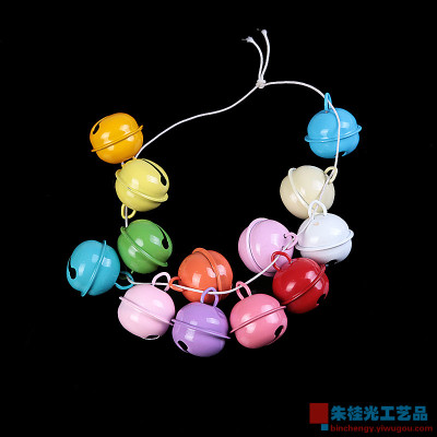 DIY jewelry accessories plating color bell pet bell