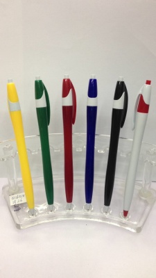 Ball point pen advertisement pen white rod ball point pen