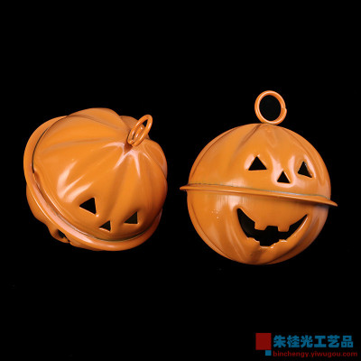 DIY manual material accessories cartoon bell personality ornaments Halloween pumpkin faces