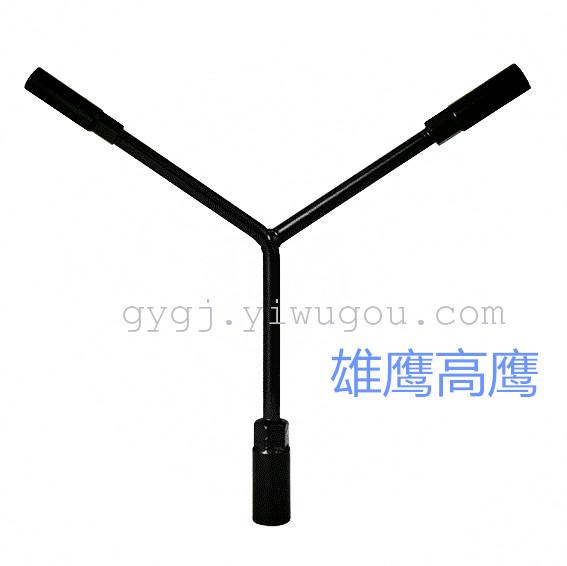 三叉扳手轮胎拆装修理工具套筒汽修扳手十字架L扳手T型扳手