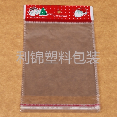 Opp Card Top Bag/Ziplock Bag Self-Adhesive Sticker Closure Bags