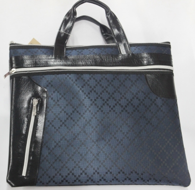 File Bag Pips Rhombus High-End Handbag File Bag Zipper Bag Edge Sliding Bag