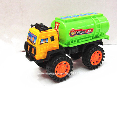 Children's toys wholesale inertia car engineering car tanker 3675