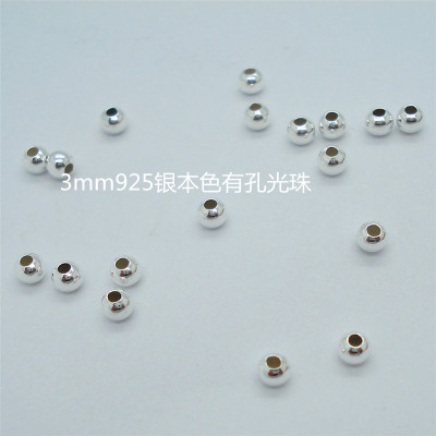 Wholesale 925 Silver 3mm silver necklace bracelet Jewelry