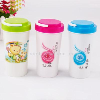 835 portable cup non-toxic tasteless plastic cup children are not afraid to throw the cup
